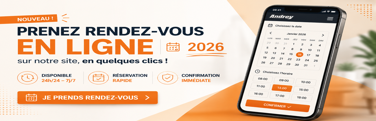 Prenez rendez-vous en ligne